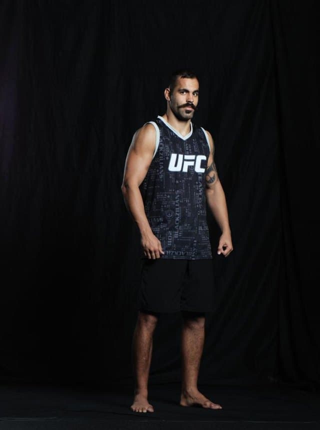 Professor Felipe “Balboa” Portela in a UFC jersey