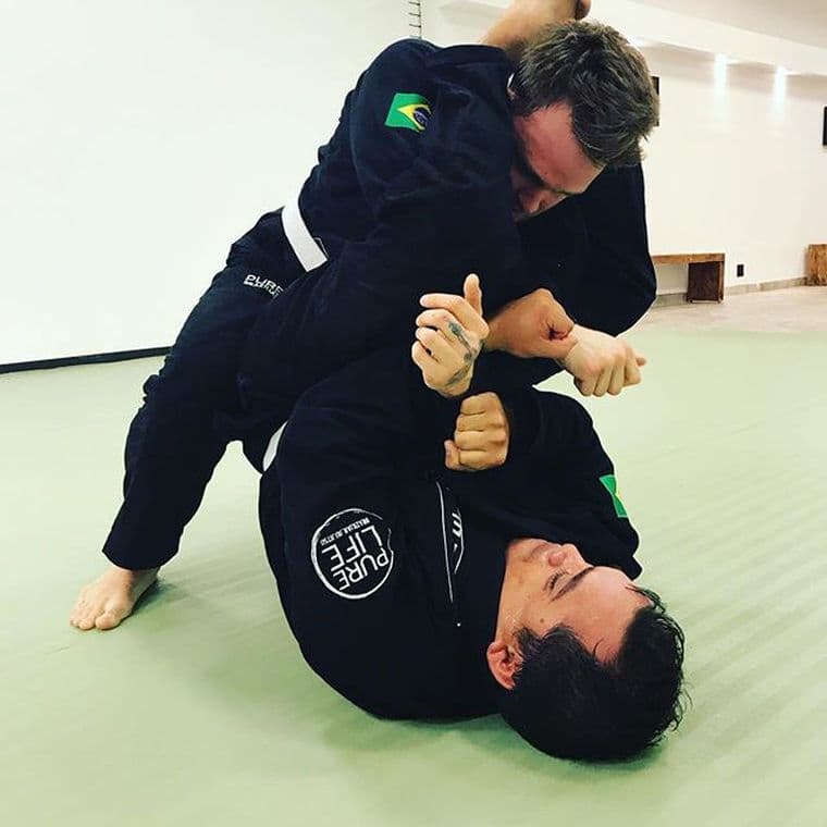Brazilian Jiu Jitsu training at Pure Life Martial Arts